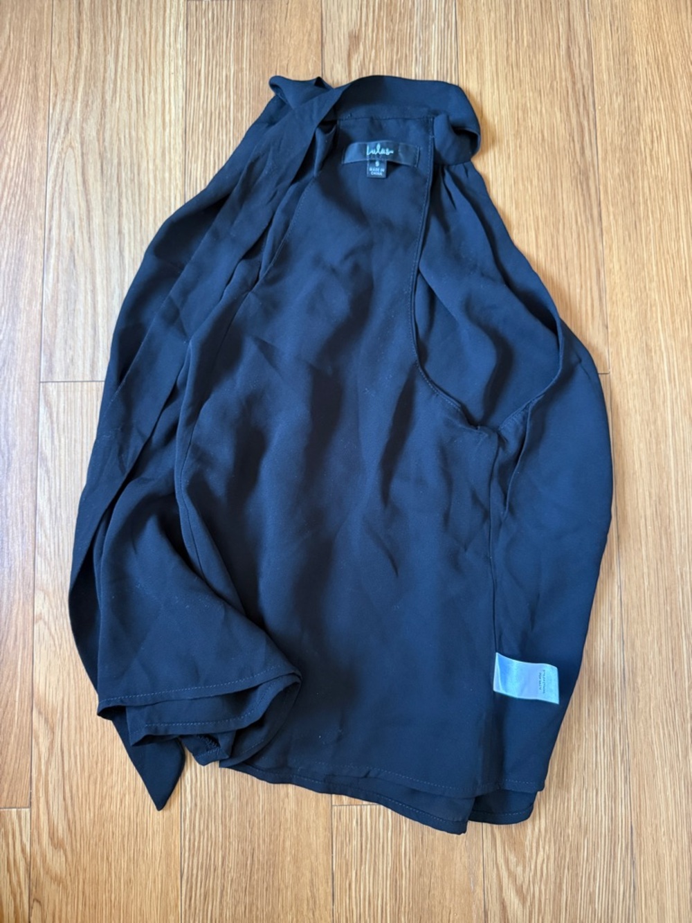 Lulu's Black Halter Tank Top